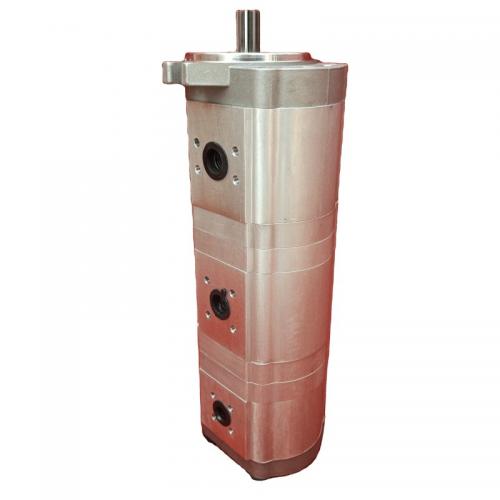 CBWSL-E300 Series Medium Pressure Triple Gear Pump, Aluminum Alloy Triple-circuit Hydraulic Oil Pump for Multi-circuit Agricultural Machinery